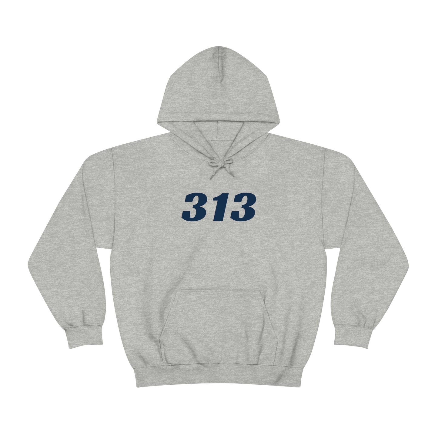 Detroit '313' Hoodie (Racing Font) | Unisex Standard