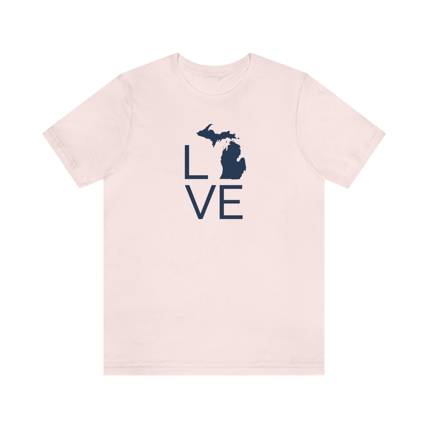 Michigan 'Love' T-Shirt (Thin Sans Font) | Unisex Standard Fit