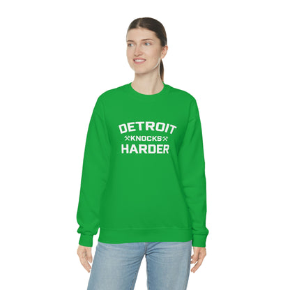 'Detroit Knocks Harder' Sweatshirt | Unisex Standard