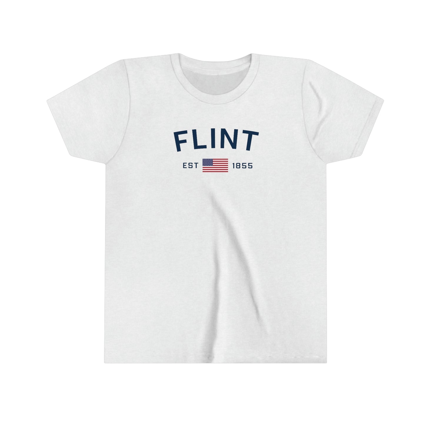 'Flint EST 1855' T-Shirt | Youth Short Sleeve