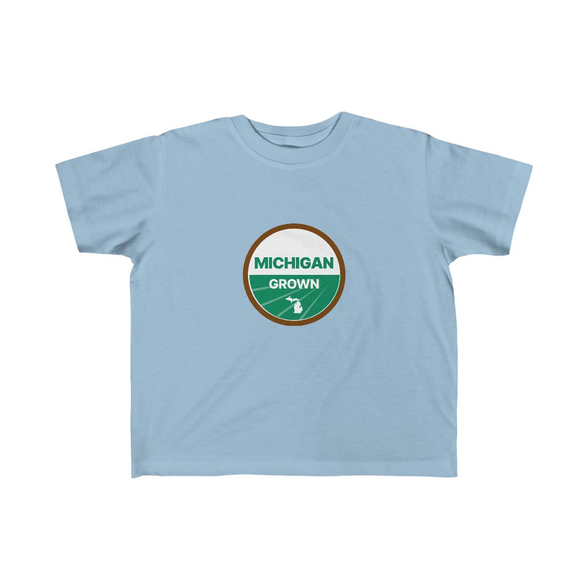 'Michigan Grown' T-Shirt | Toddler Short Sleeve - Circumspice Michigan