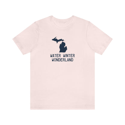 Michigan 'Water Winter Wonderland' T-Shirt | Unisex Standard Fit