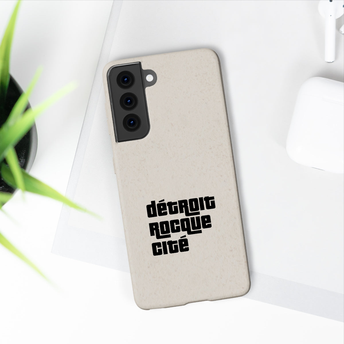 'Détroit Rocque Cité' Phone Cases (1970s Font) | Android & iPhone