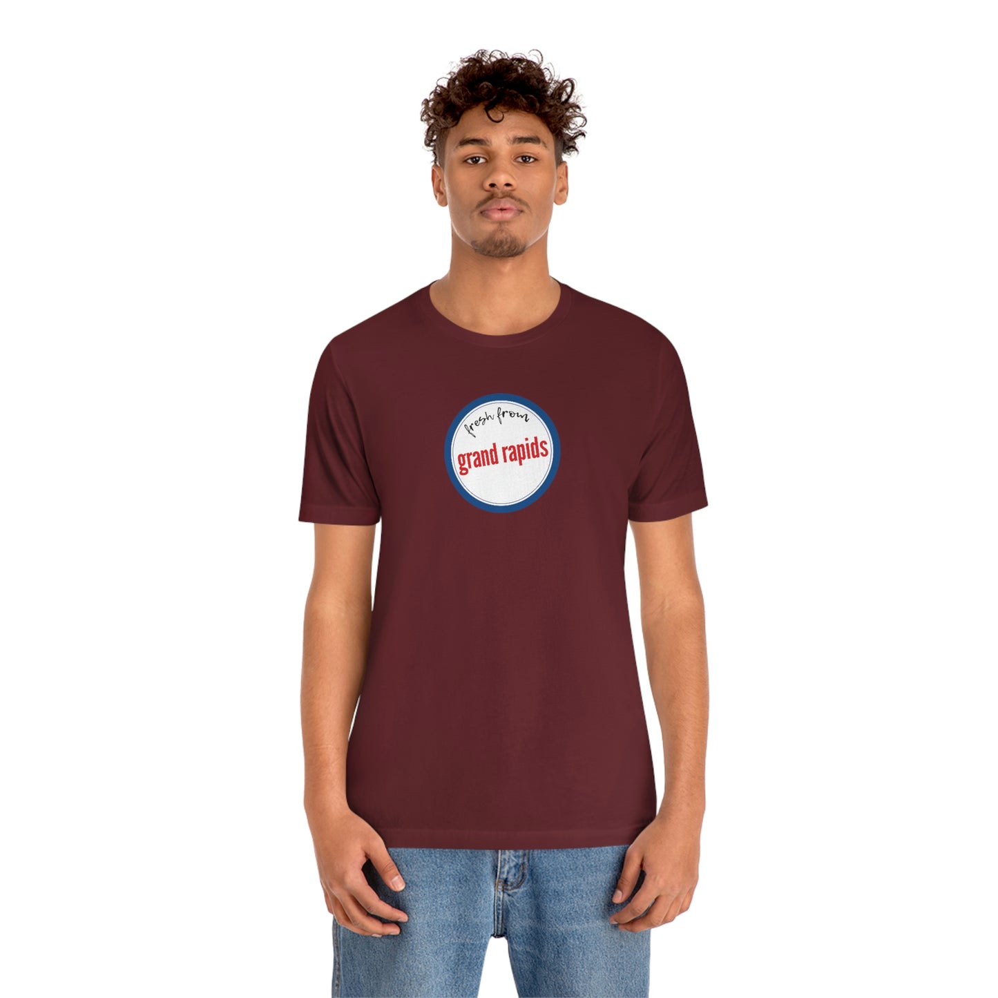 'Fresh From Grand Rapids' T-Shirt (Retail Parody) | Unisex Standard Fit