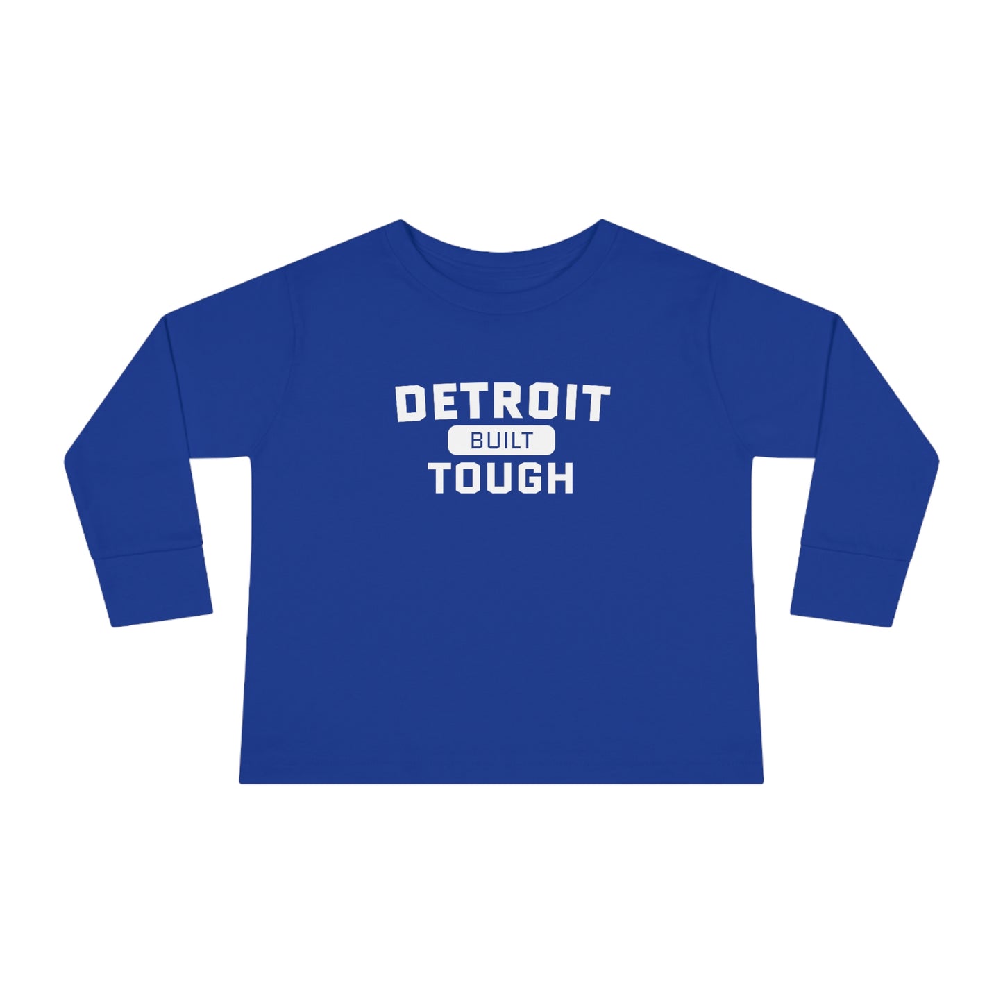 'Built Detroit Tough'' Parody T-Shirt | Toddler Long Sleeve