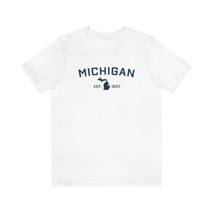 'Michigan EST 1837' ' T-Shirt | Unisex Standard Fit