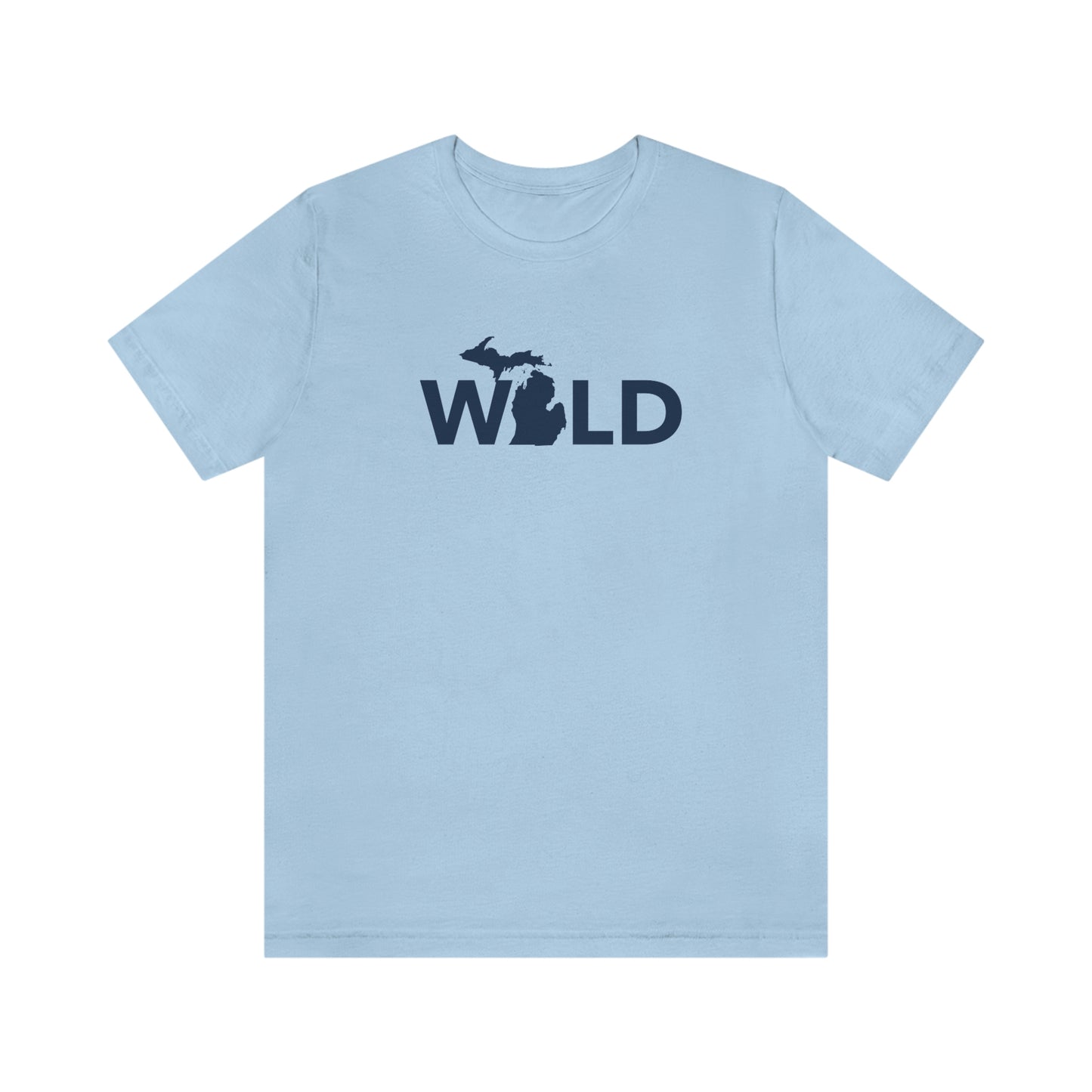 Michigan 'Wild' T-Shirt (Geometric Sans Font) | Unisex Standard Fit