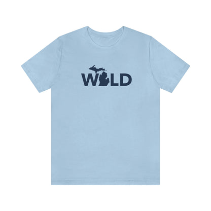 Michigan 'Wild' T-Shirt (Geometric Sans Font) | Unisex Standard Fit