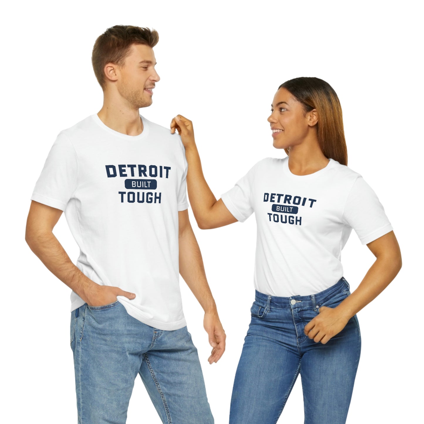 'Built Detroit Tough' T-Shirt | Unisex Standard Fit