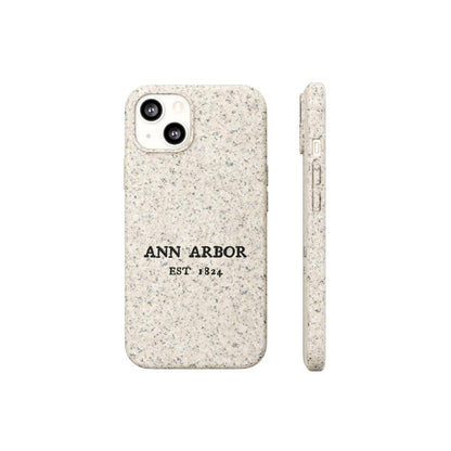 'Ann Arbor EST 1824' Phone Cases | Android & iPhone - Circumspice Michigan