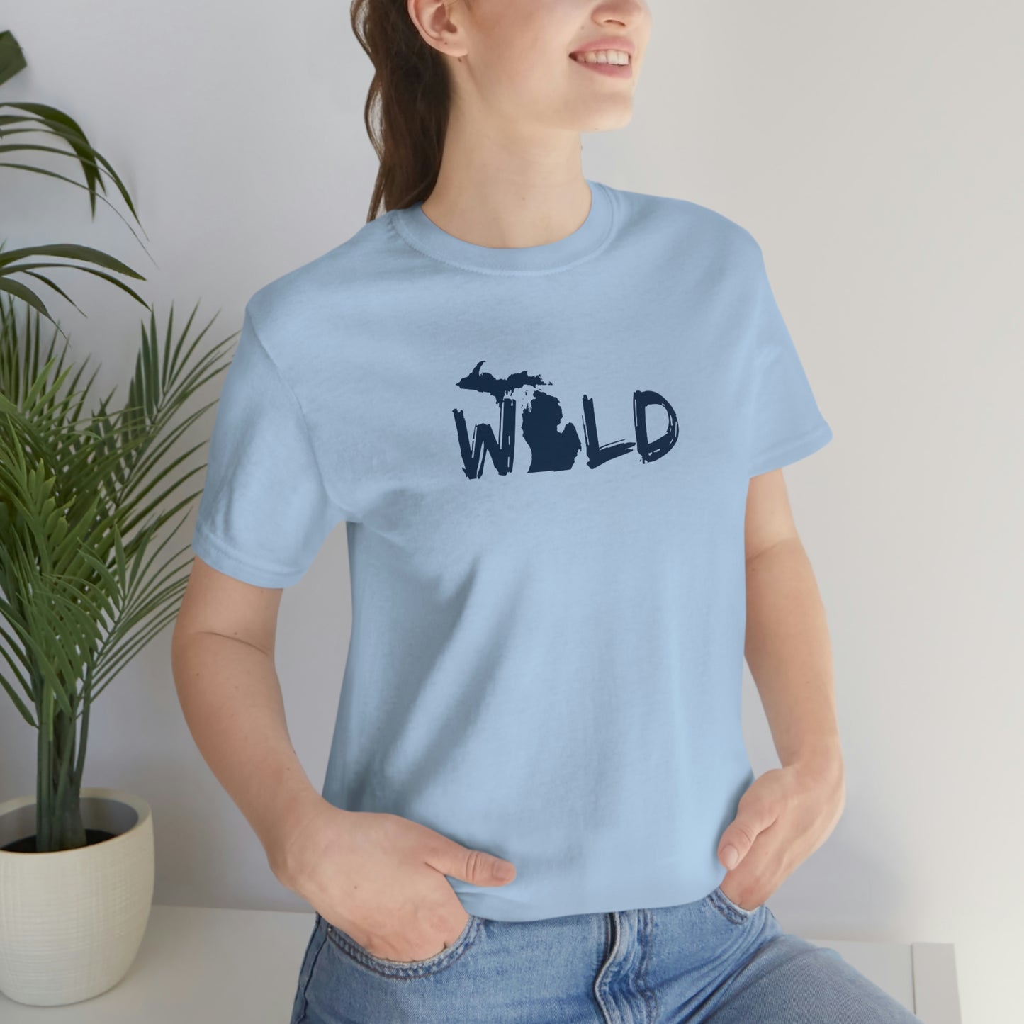 Michigan 'Wild' T-Shirt (Paintbrush Font) | Unisex Standard Fit