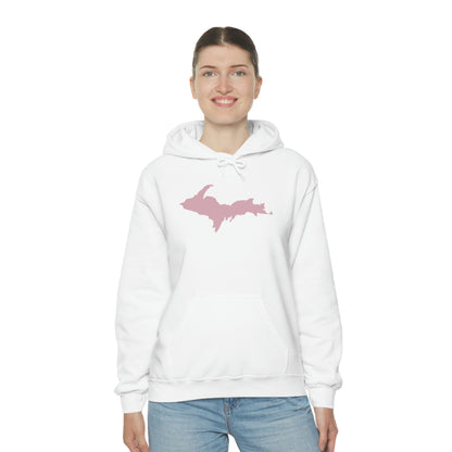 Michigan Upper Peninsula Hoodie (w/ Pink U.P. Outline) | Unisex Standard