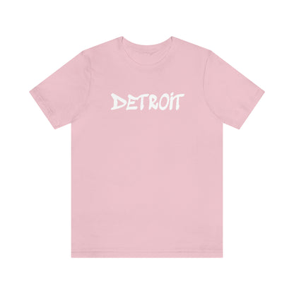 'Detroit' T-Shirt (1980s Hip Hop Font) | Unisex Standard Fit