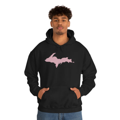 Michigan Upper Peninsula Hoodie (w/ Pink U.P. Outline) | Unisex Standard