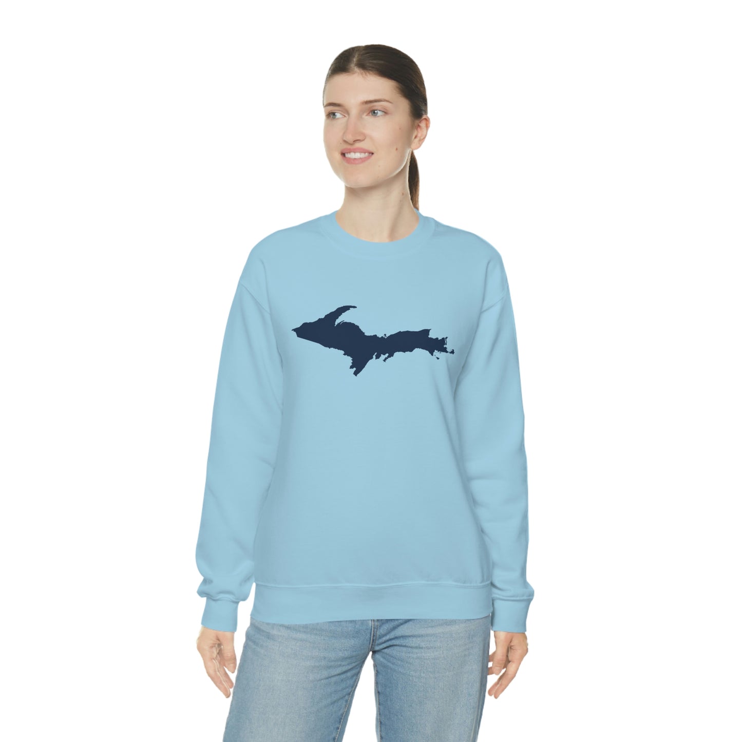 Michigan Upper Peninsula Sweatshirt (w/ UP Outline) | Unisex Standard