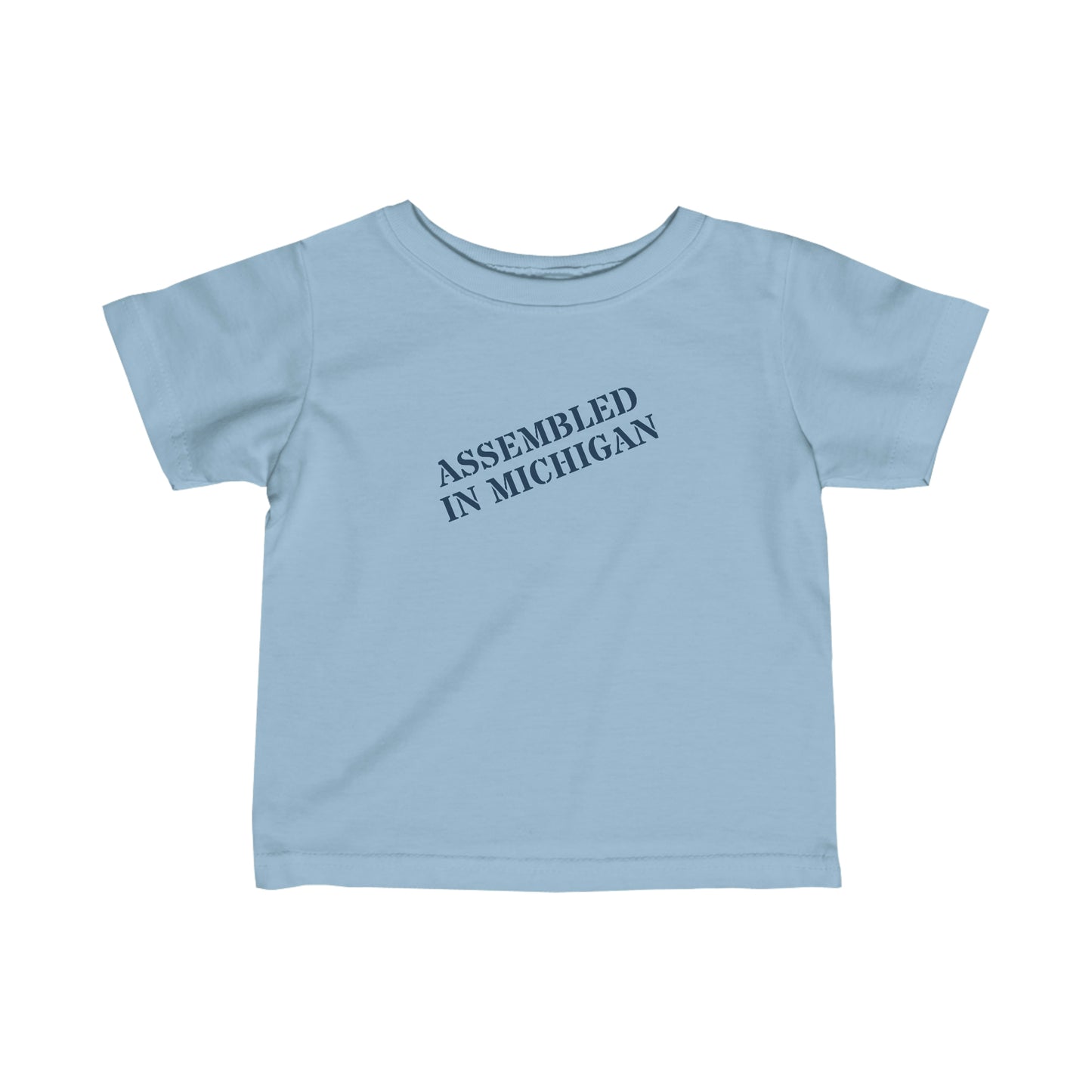 'Assembled in MIchigan' T-Shirt  |  Infant Short Sleeve