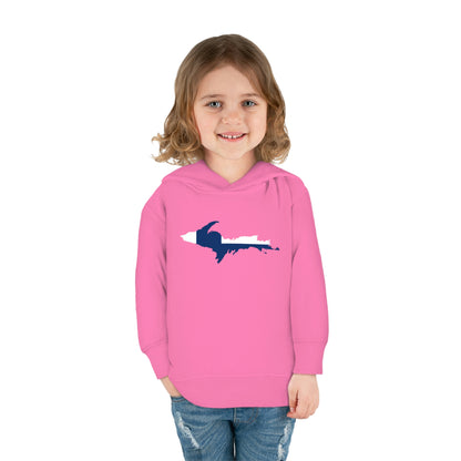 Michigan Upper Peninsula Hoodie (w/ UP Finland Flag Outline) | Unisex Toddler