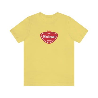 'Michigan EST. 1837' T-Shirt (Local Sodapop Parody) | Unisex Standard Fit