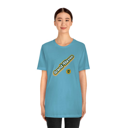 'Grand Haven - Authentically Michigan' Parody T-Shirt | Unisex Standard Fit