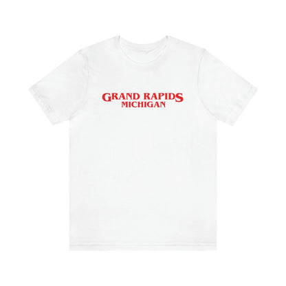 'Grand Rapids Michigan' ' T-Shirt (1980s Drama Parody) | Unisex Standard Fit