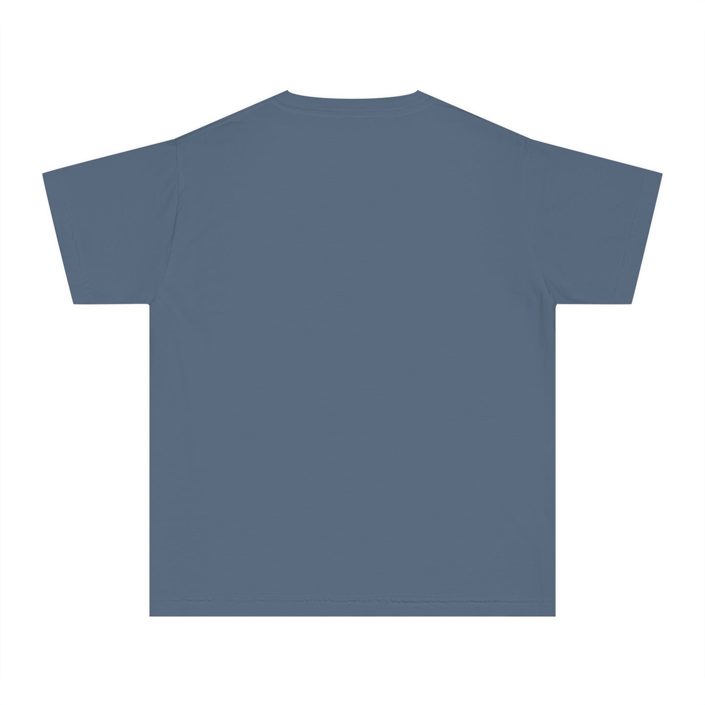 Michigan Upper Peninsula T-Shirt (w/ UP Finland Flag Outline) | Youth Garment-Dyed