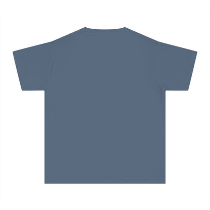 Michigan Upper Peninsula T-Shirt (w/ UP Finland Flag Outline) | Youth Garment-Dyed