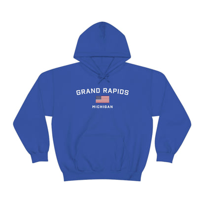 'Grand Rapids Michigan' (w/USA Flag Outline) | Unisex Standard