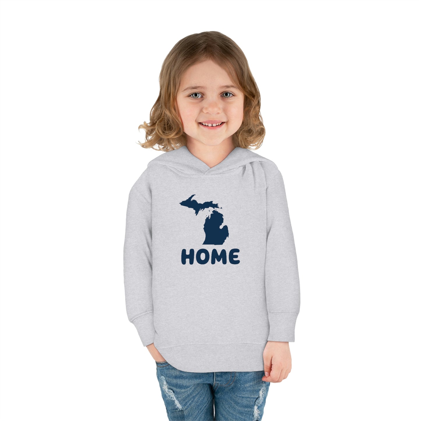 Michigan 'Home' Hoodie (Rounded Children's Font) | Unisex Toddler