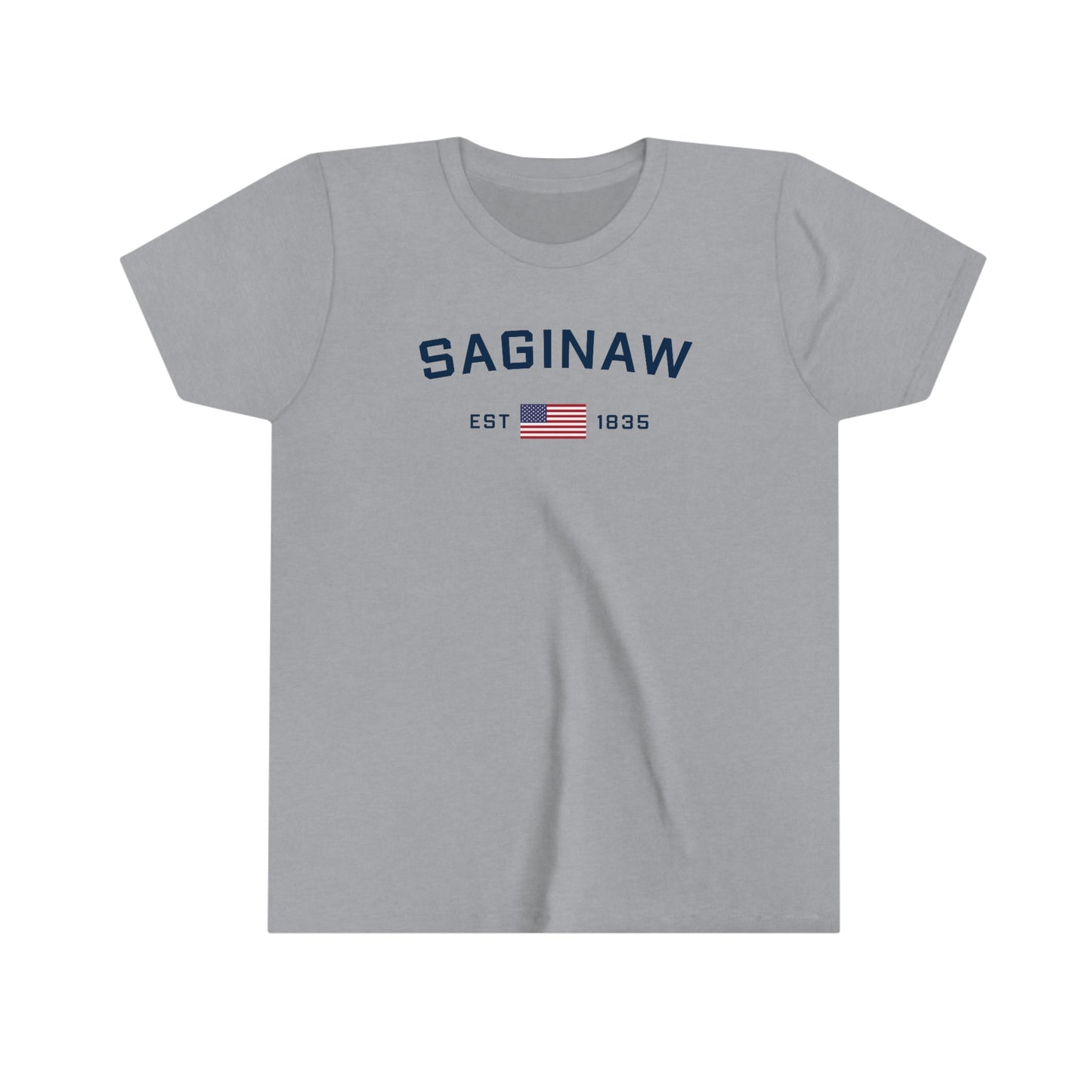 'Saginaw EST 1835' T-Shirt | Youth Short Sleeve