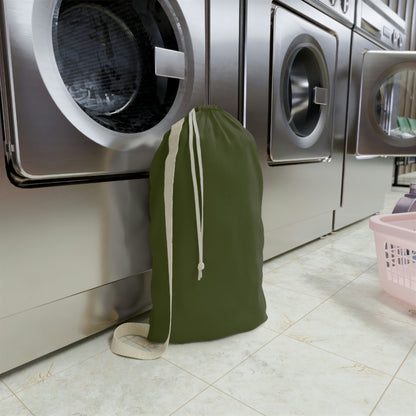 Michigan Upper Peninsula Laundry Bag (Army Green w/ UP Outline)