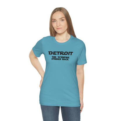 'Detroit the D'Empire Strikes Back' T-Shirt (1970s Sci-Fi Parody) | Unisex Standard Fit