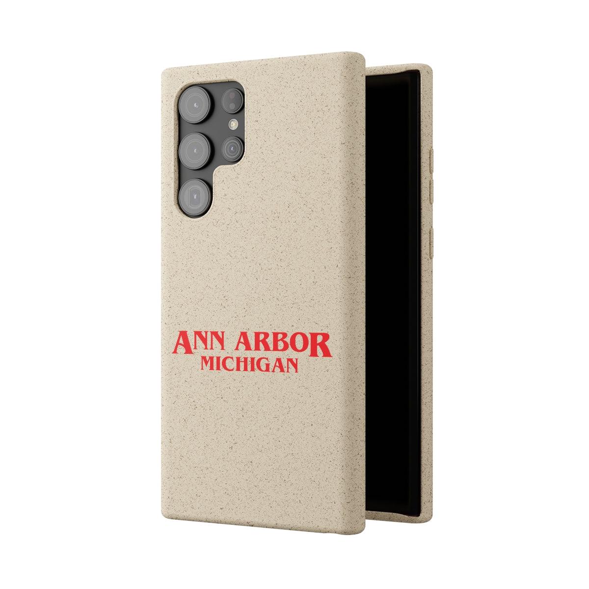 'Ann Arbor Michigan' Phone Cases (1980s Drama Parody) | Android & iPhone - Circumspice Michigan