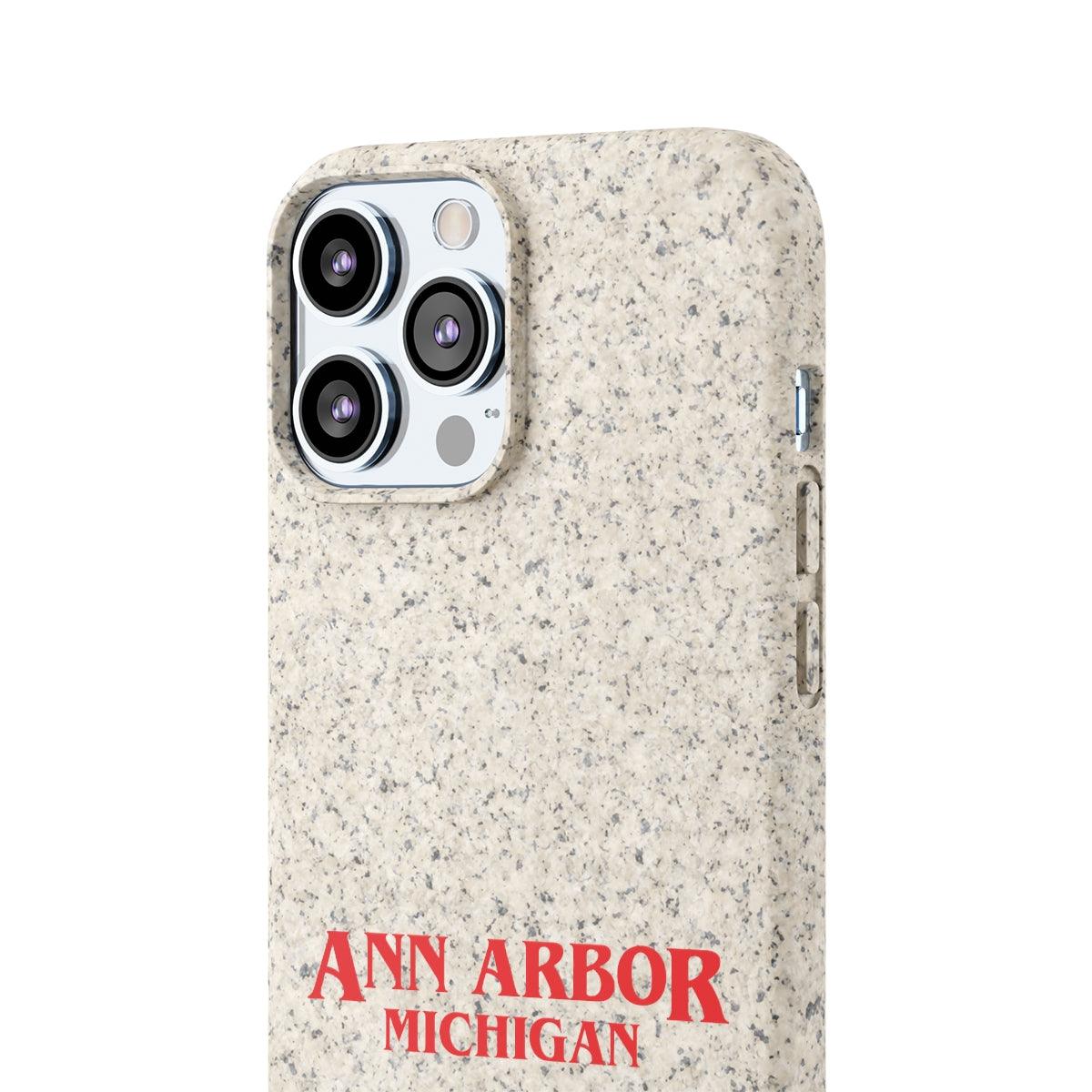 'Ann Arbor Michigan' Phone Cases (1980s Drama Parody) | Android & iPhone - Circumspice Michigan