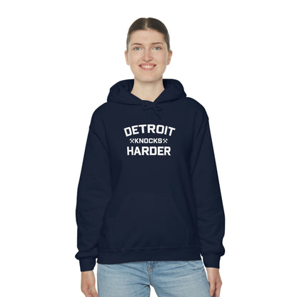 'Detroit Knocks Harder' Hoodie | Unisex Standard