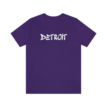 'Detroit' T-Shirt (1980s Hip Hop Font) | Unisex Standard Fit