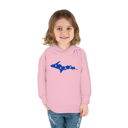 Michigan Upper Peninsula Hoodie (w/ UP Quebec Flag Outline) | Unisex Toddler