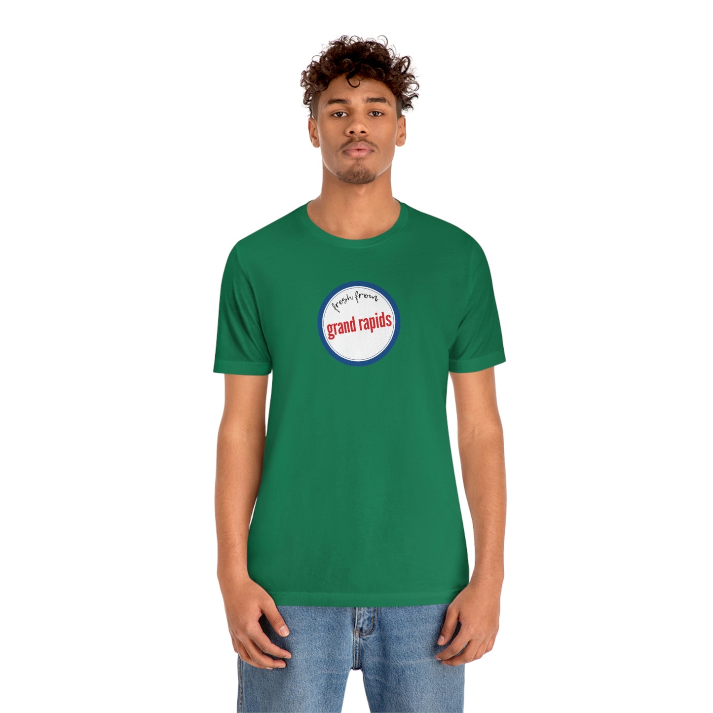 'Fresh From Grand Rapids' T-Shirt (Retail Parody) | Unisex Standard Fit