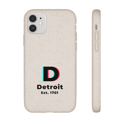 'Detroit Est. 1701' Phone Cases (Social Media Parody) | Android & iPhone