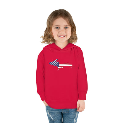 Michigan Upper Peninsula Hoodie (w/ UP USA Flag Outline) | Unisex Toddler