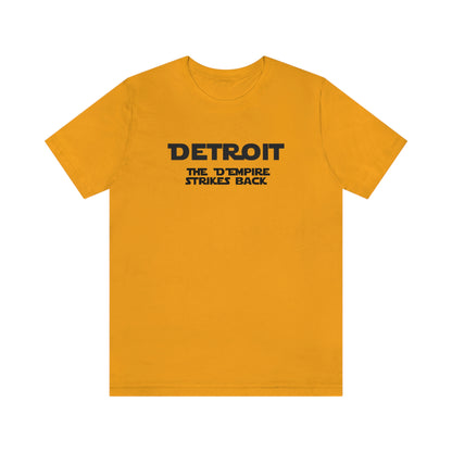 'Detroit the D'Empire Strikes Back' T-Shirt (1970s Sci-Fi Parody) | Unisex Standard Fit