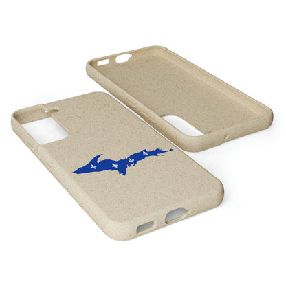 Michigan Upper Peninsula Biodegradable Phone Cases (w/ UP Quebec Flag Outline) | Samsung Android