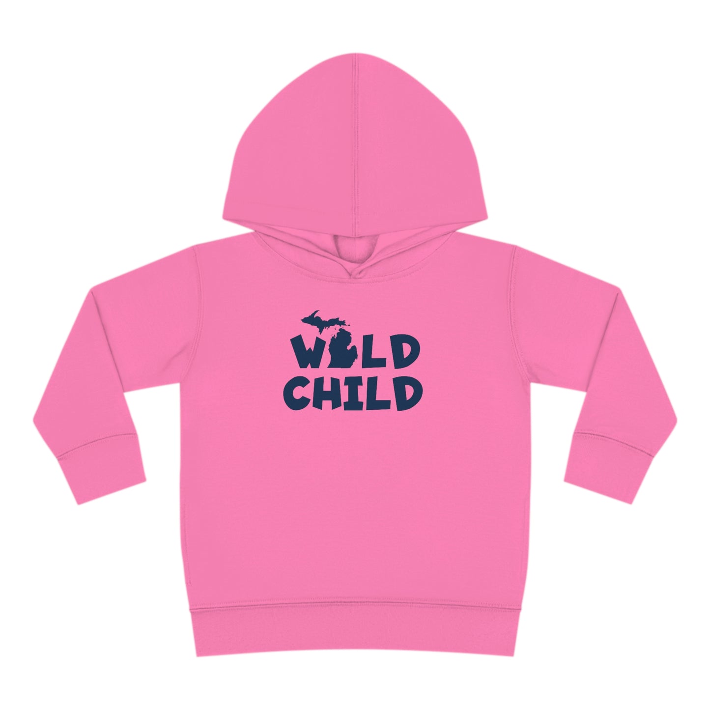 Michigan 'Wild Child' Hoodie (Whimsical Sans Font) | Unisex Toddler