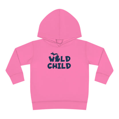 Michigan 'Wild Child' Hoodie (Whimsical Sans Font) | Unisex Toddler