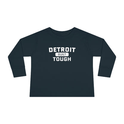 'Built Detroit Tough'' Parody T-Shirt | Toddler Long Sleeve