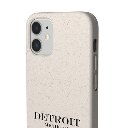 'Detroit Est. 1701' Phone Cases (Black Color) | Android & iPhone - Circumspice Michigan