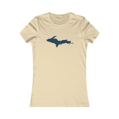 Michigan Upper Peninsula T-Shirt (w/ UP Outline) | Women's Slim Fit