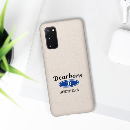 'Dearborn Michigan' Phone Cases (Automobile Parody) | Android & iPhone - Circumspice Michigan