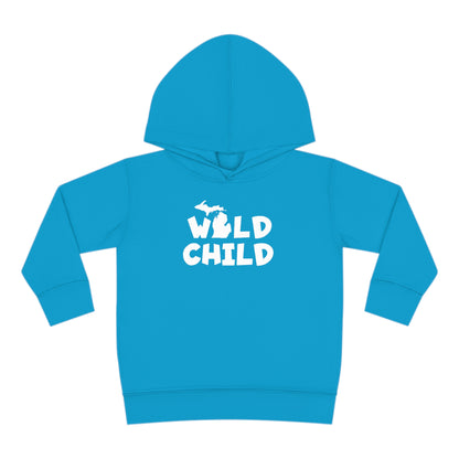 Michigan 'Wild Child' Hoodie (Whimsical Sans Font) | Unisex Toddler