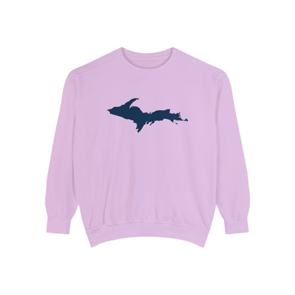 Michigan Upper Peninsula Sweatshirt | Unisex Garment Dyed