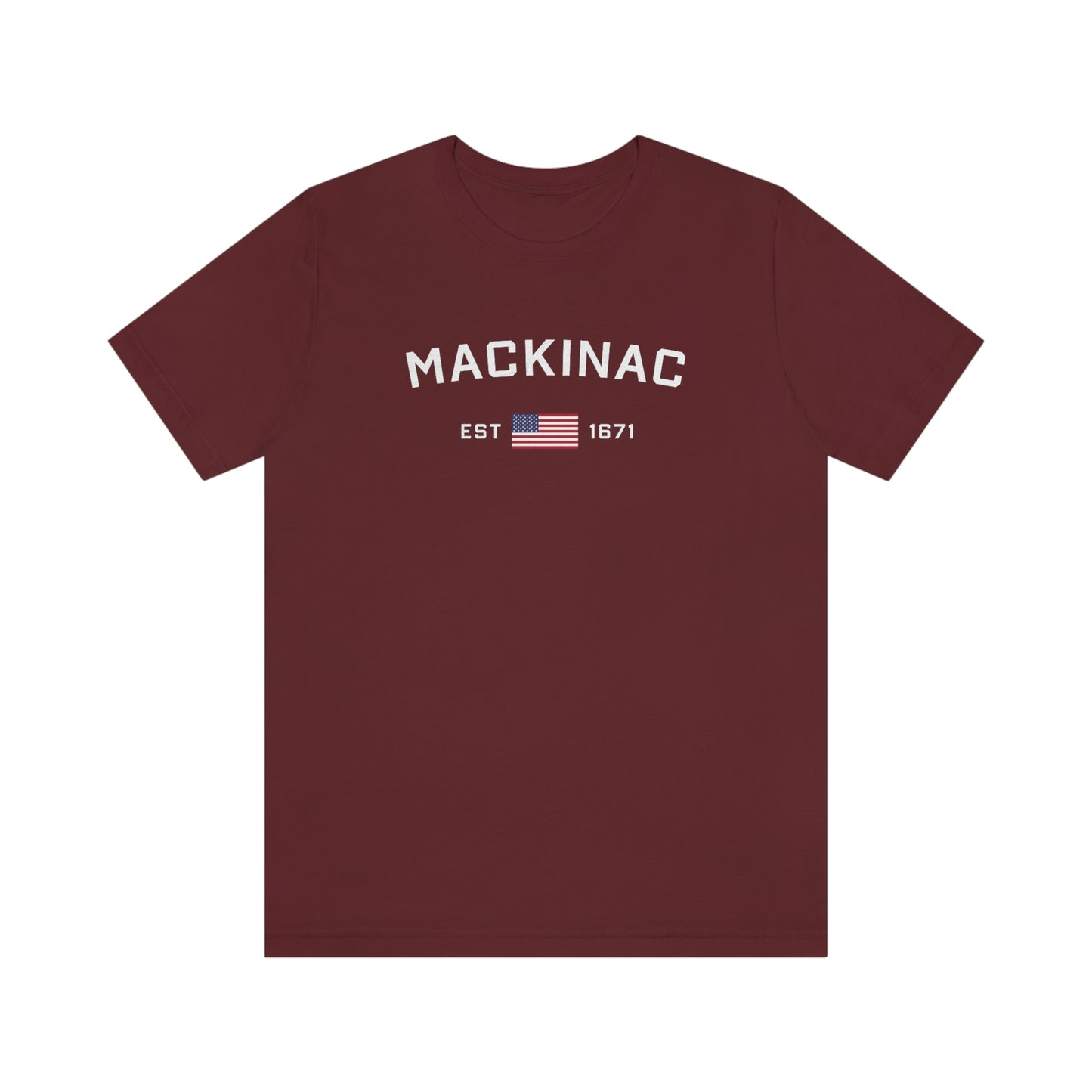 'Mackinac EST 1671' T-Shirt | Unisex Standard Fit